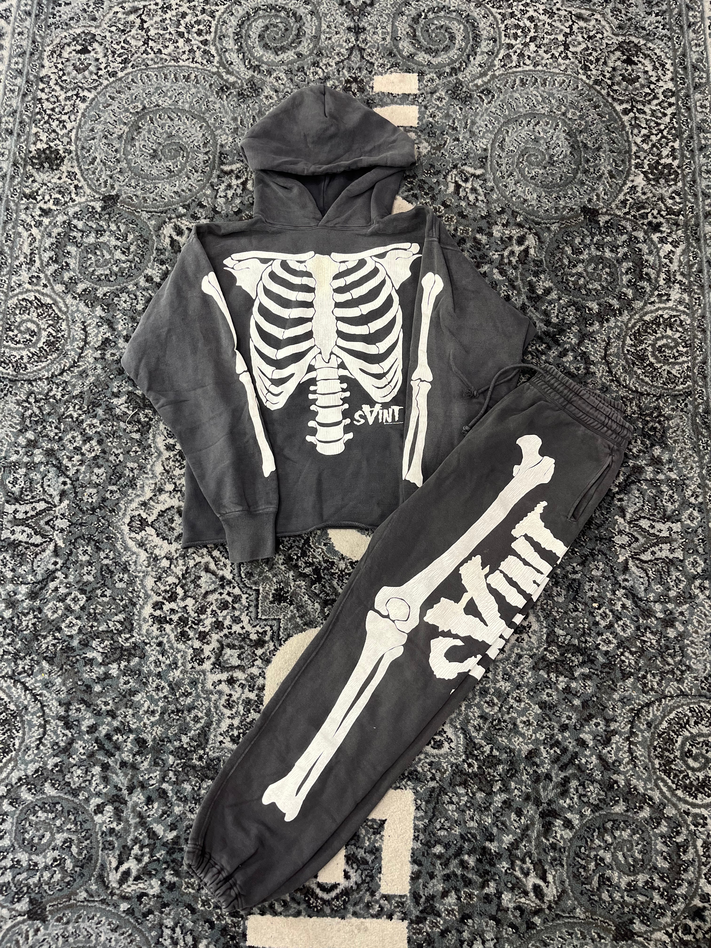 Saint Michael Skeleton sweat suit sz L