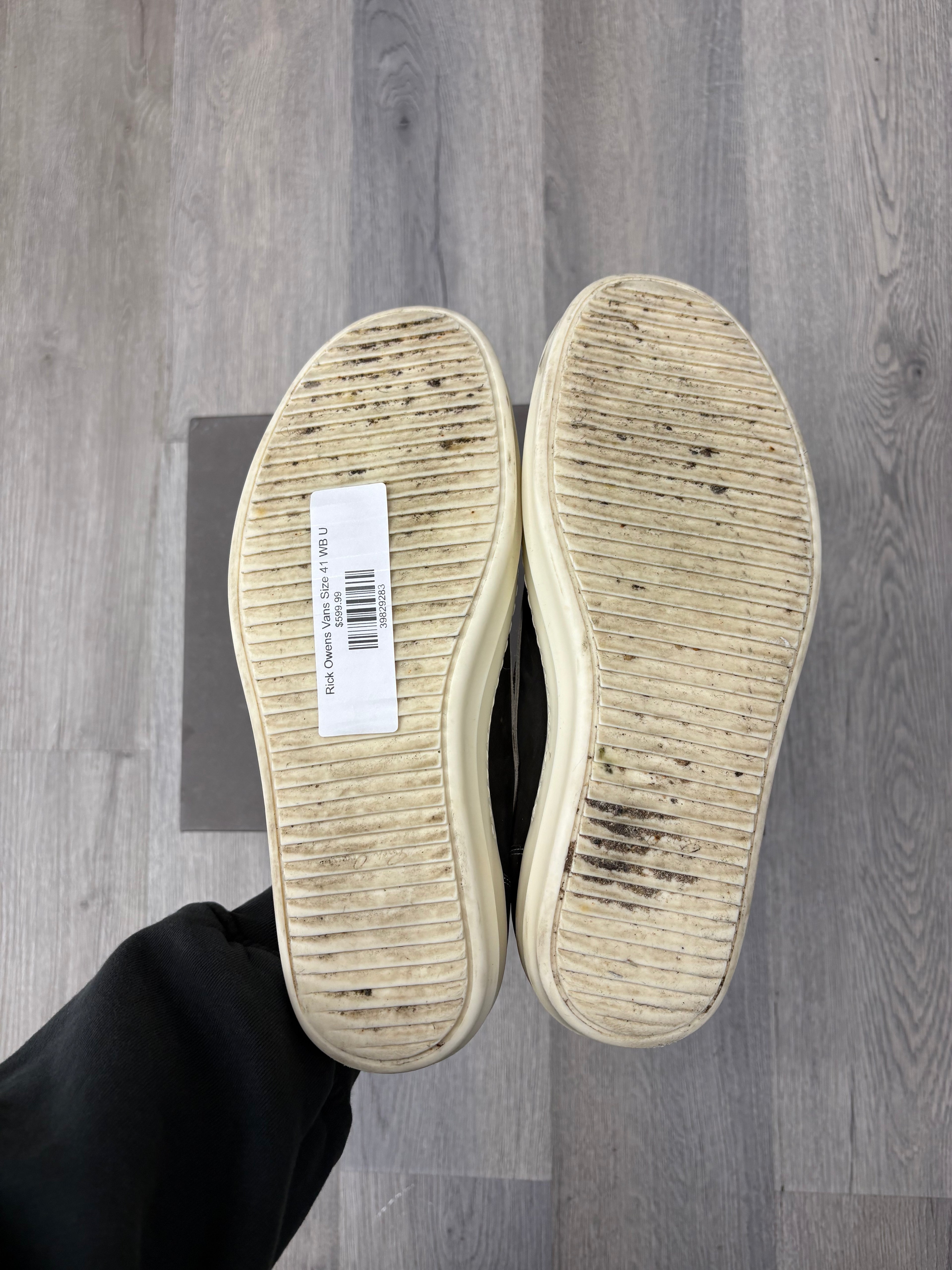 Rick Owens Vans Size 41 WB U