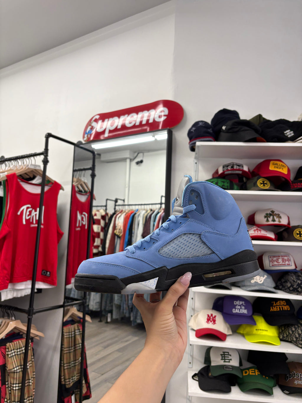 Jordan 5 UNC Size 10 WB U