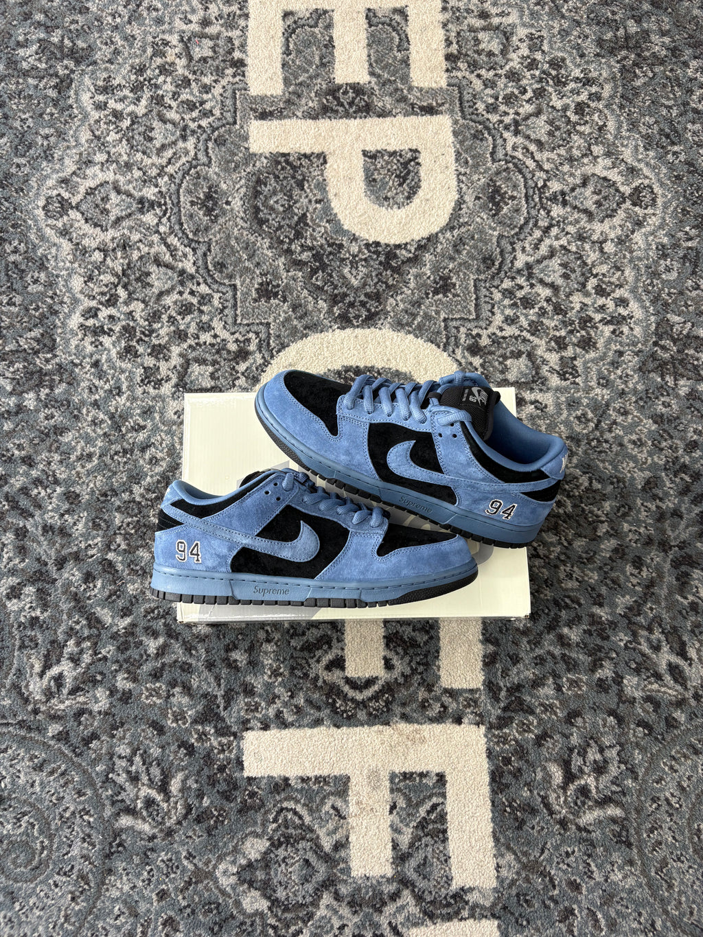 Nike Sb Supreme 94 Ocean Fog Size 9.5 VNDS OG All