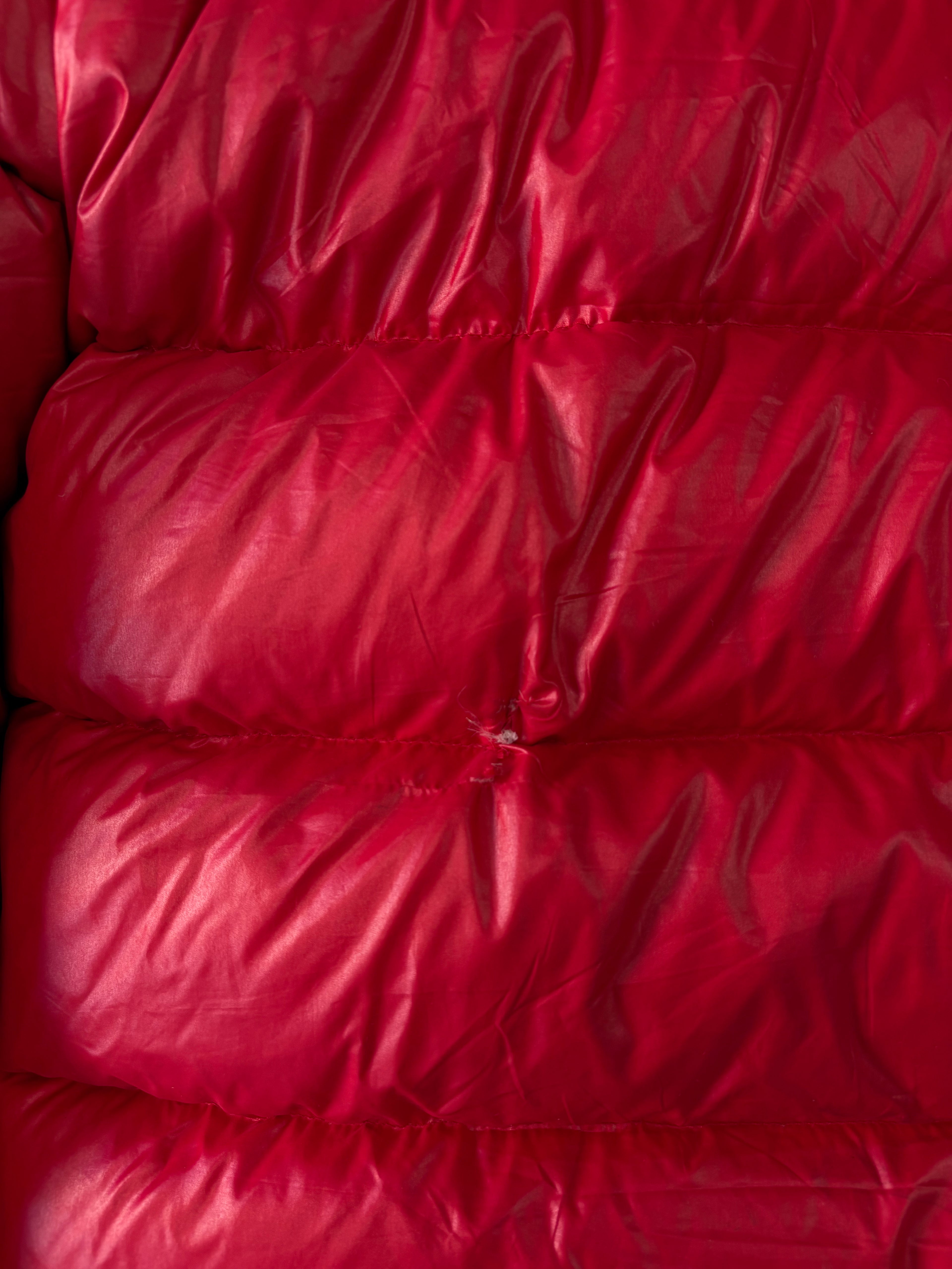 MONCLER maya puffer red 4 (L) flawed U