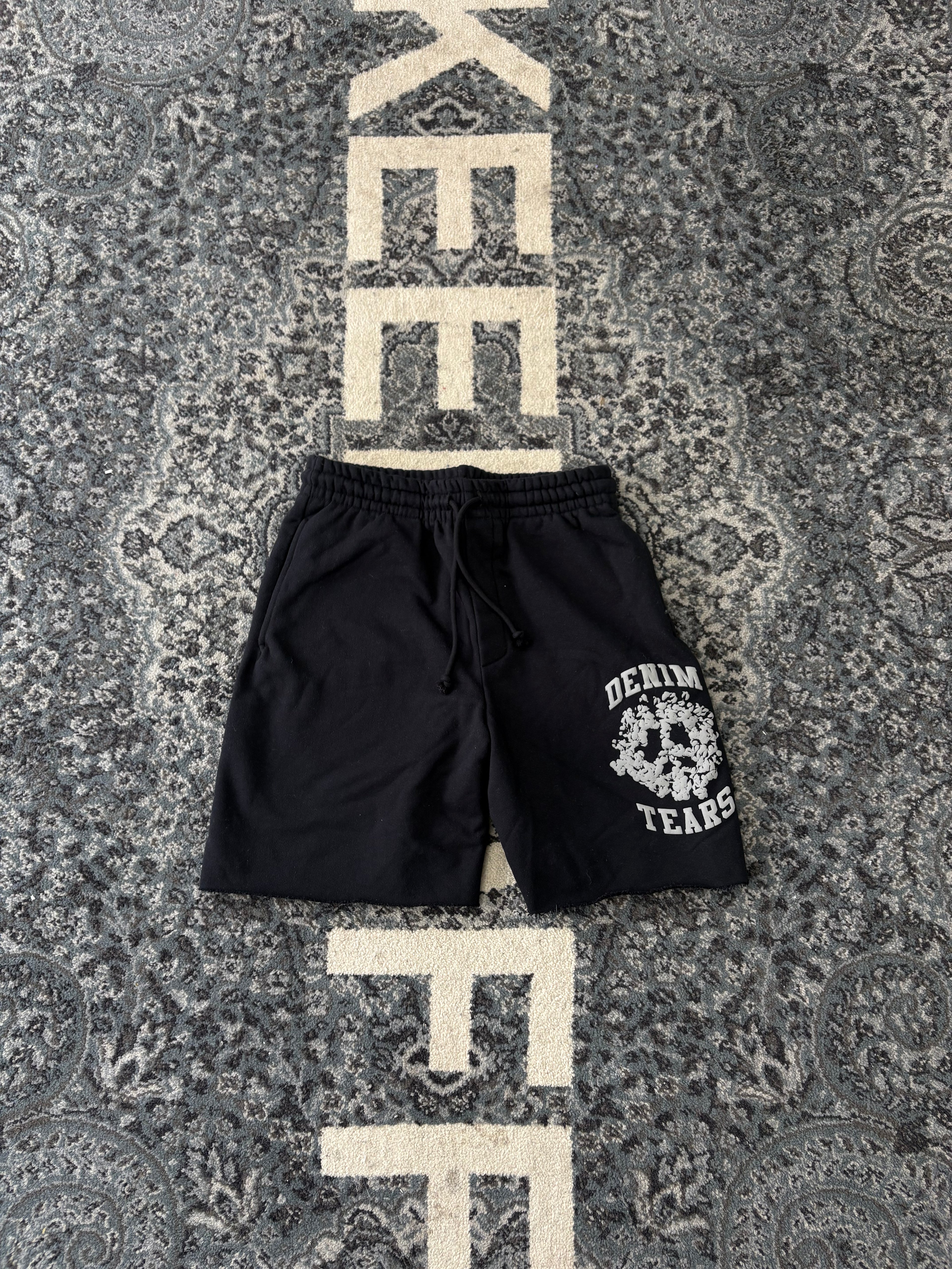 DENIM TEARS monochrome shorts black M DSWT
