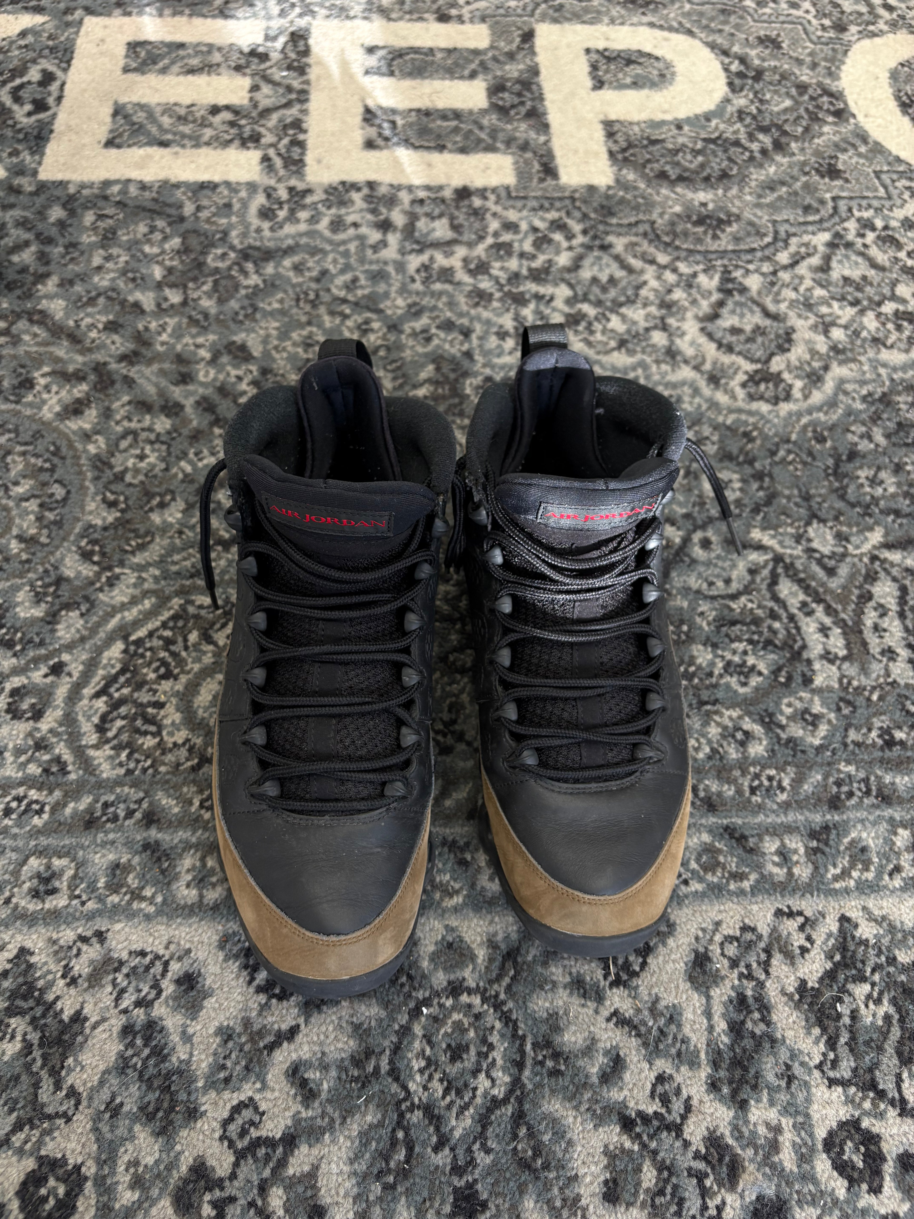 Jordan 9 Olive Size 9.5 U NB