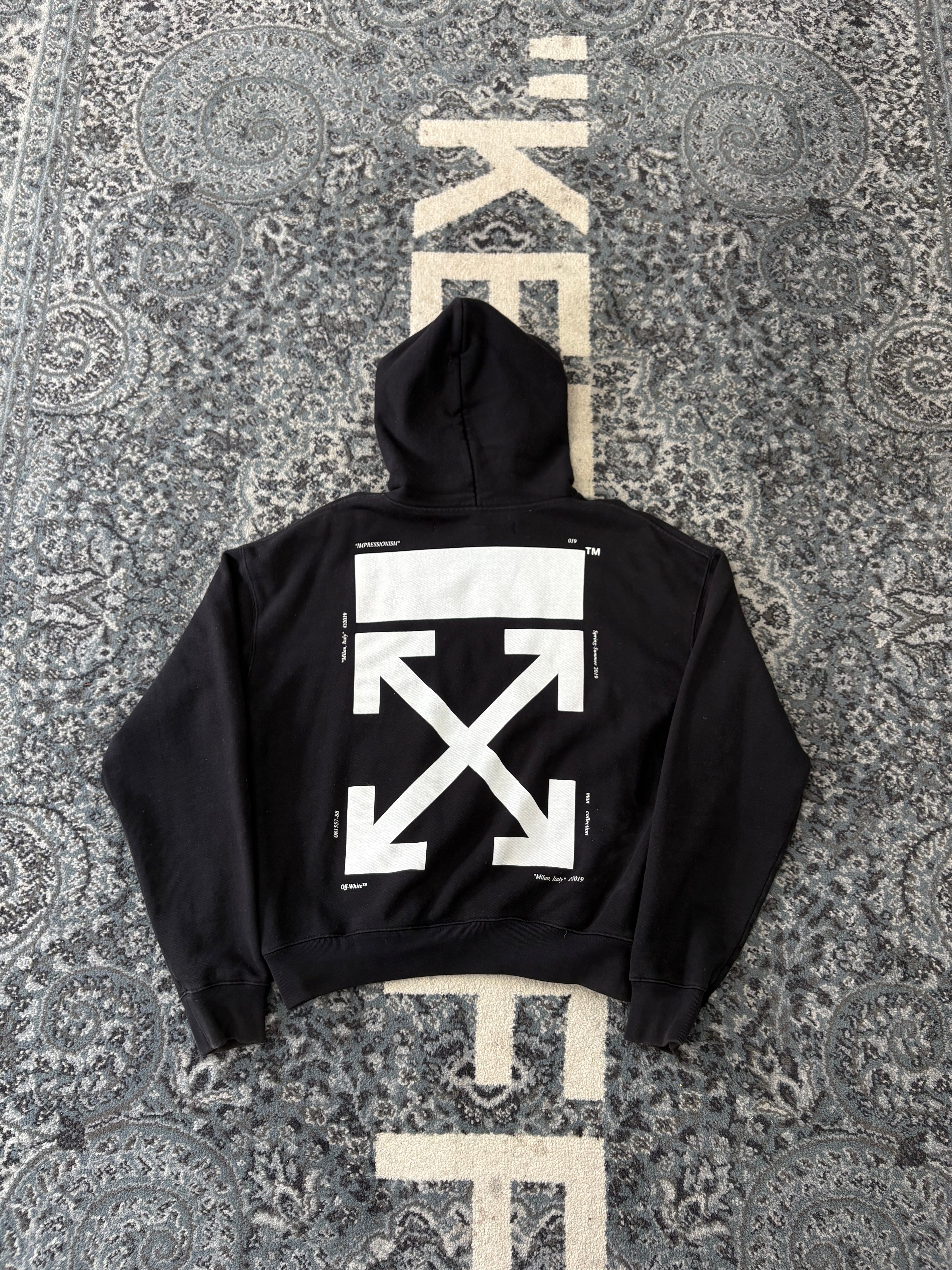 OFF WHITE vampire kiss hoodie black M U