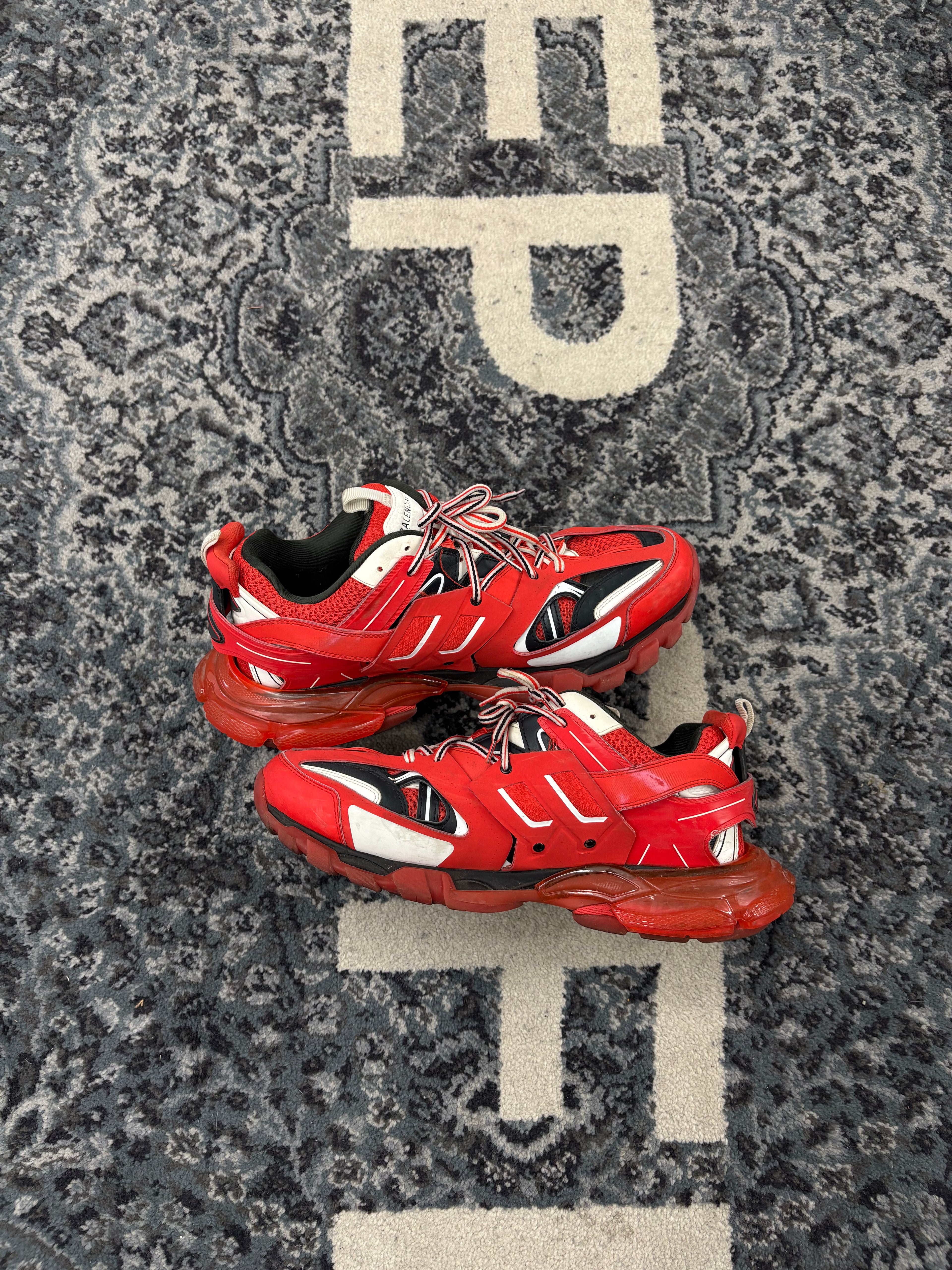 Balenciaga Track Runners Red Size 46 U