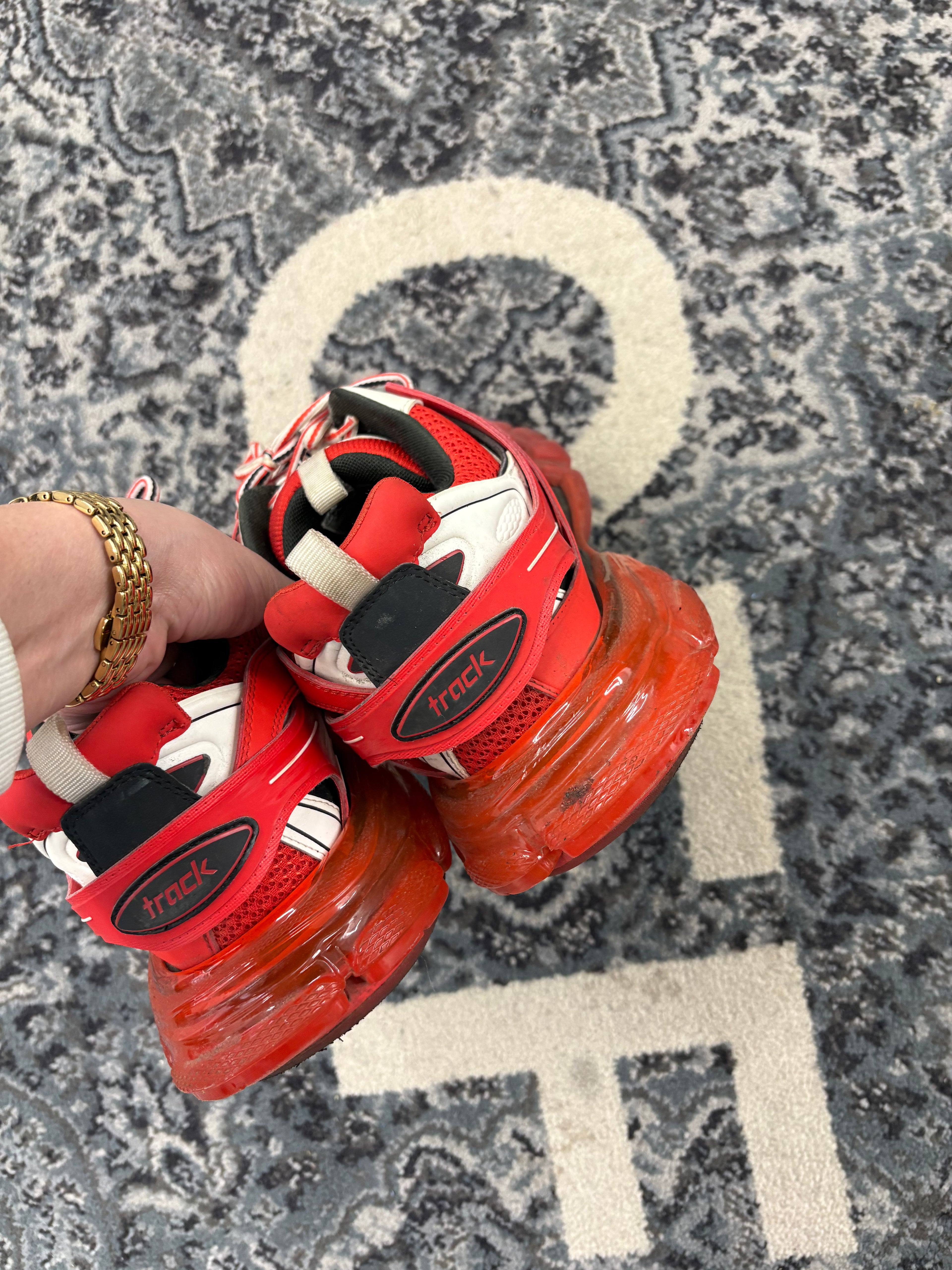 Balenciaga Track Runners Red Size 46 U