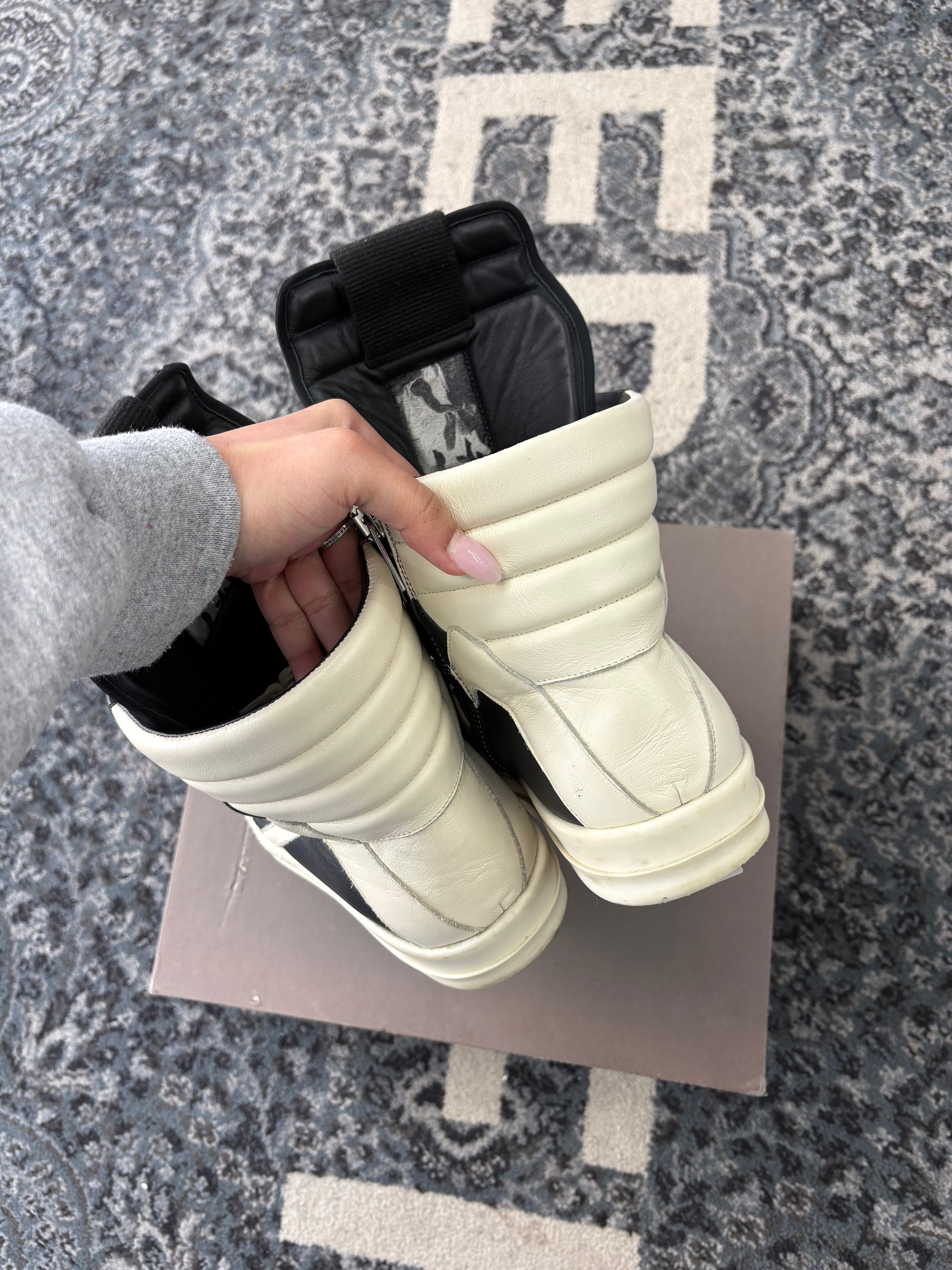 RICK OWENS geobasket hightops 45 (12M) OG ALL U