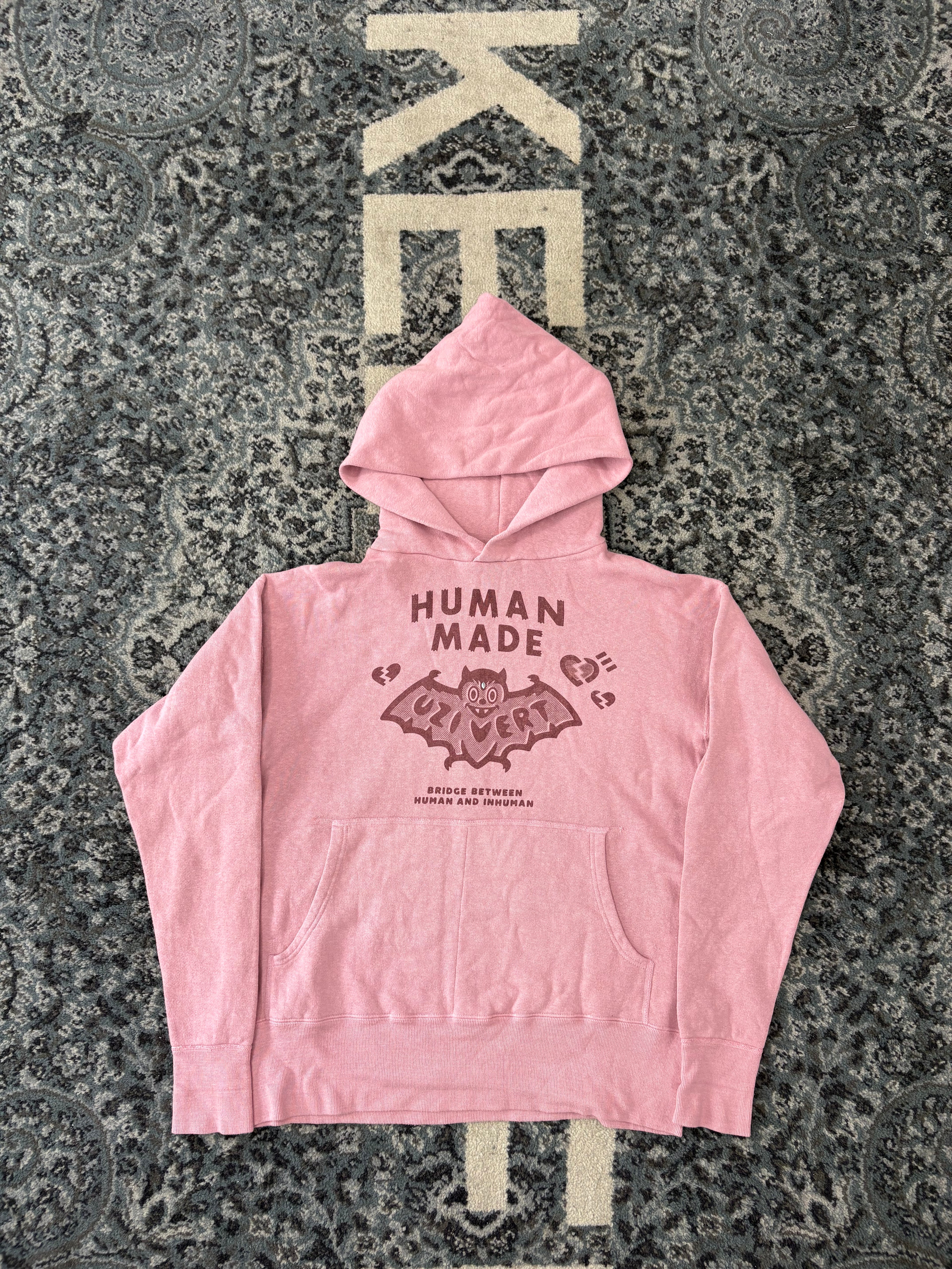 HUMAN MADE hoodie pink S U