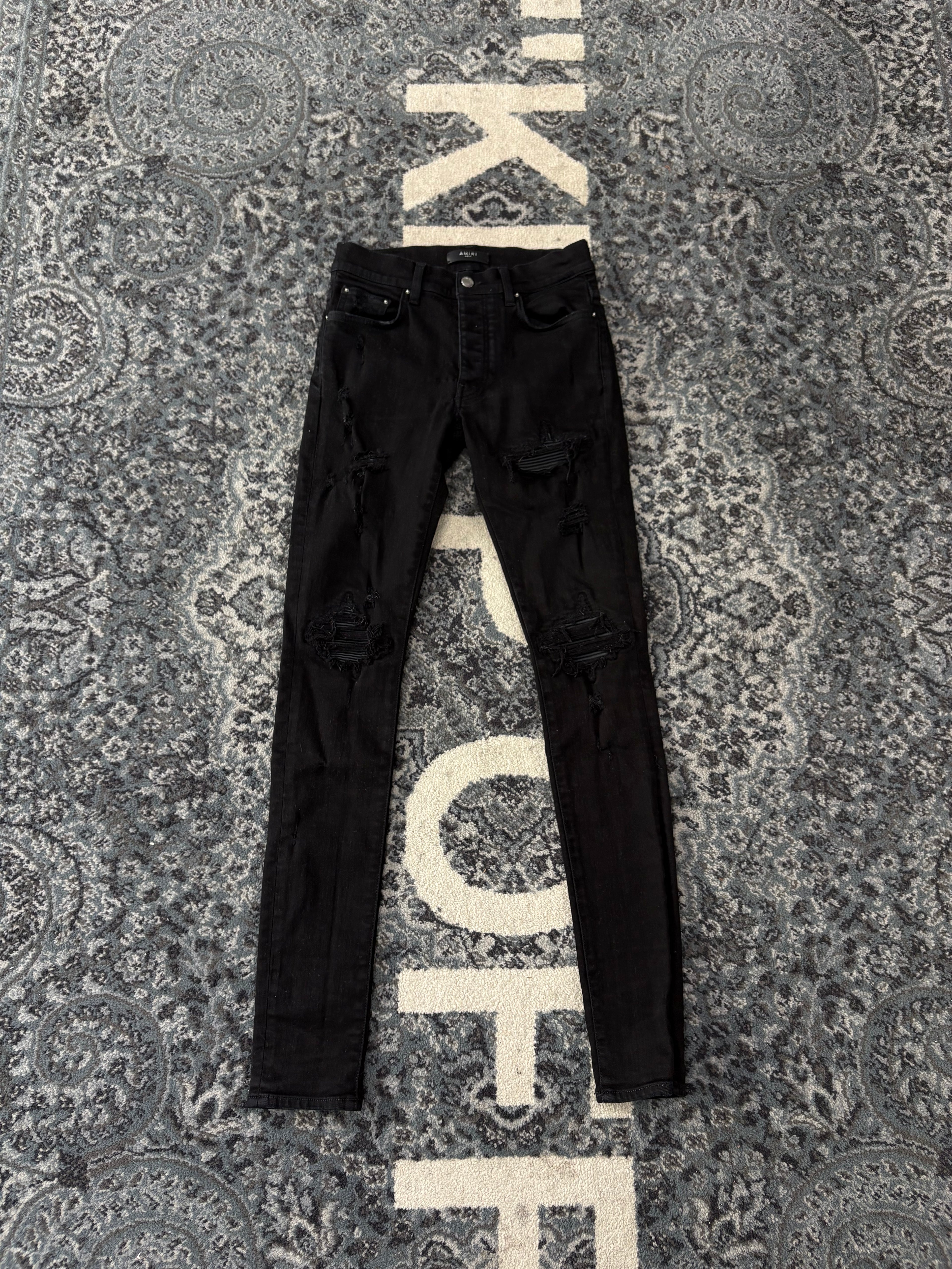 Amiri MX1 Black Patch Size 29 U