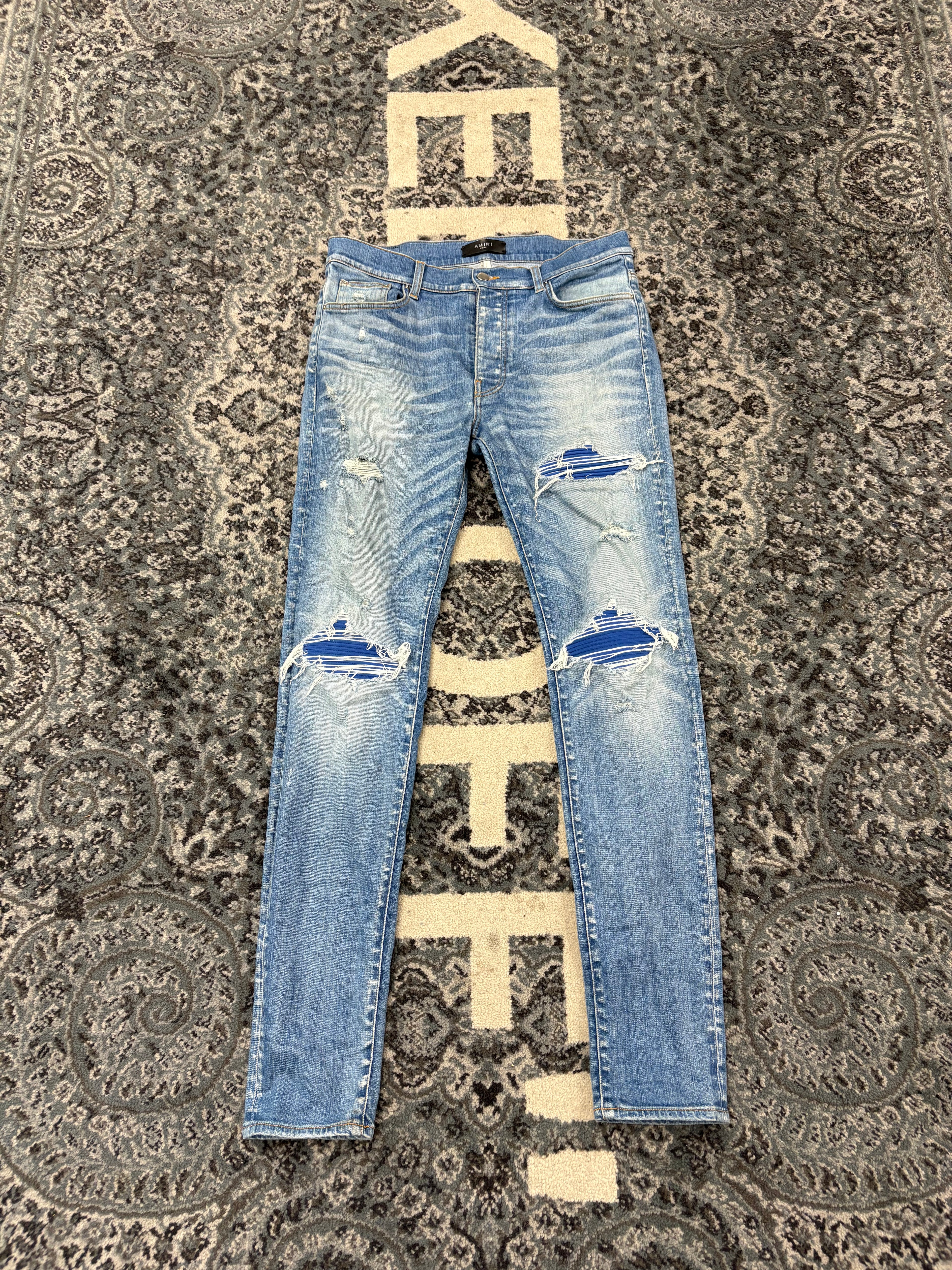 AMIRI royal blue mx1 jeans blue 34 U