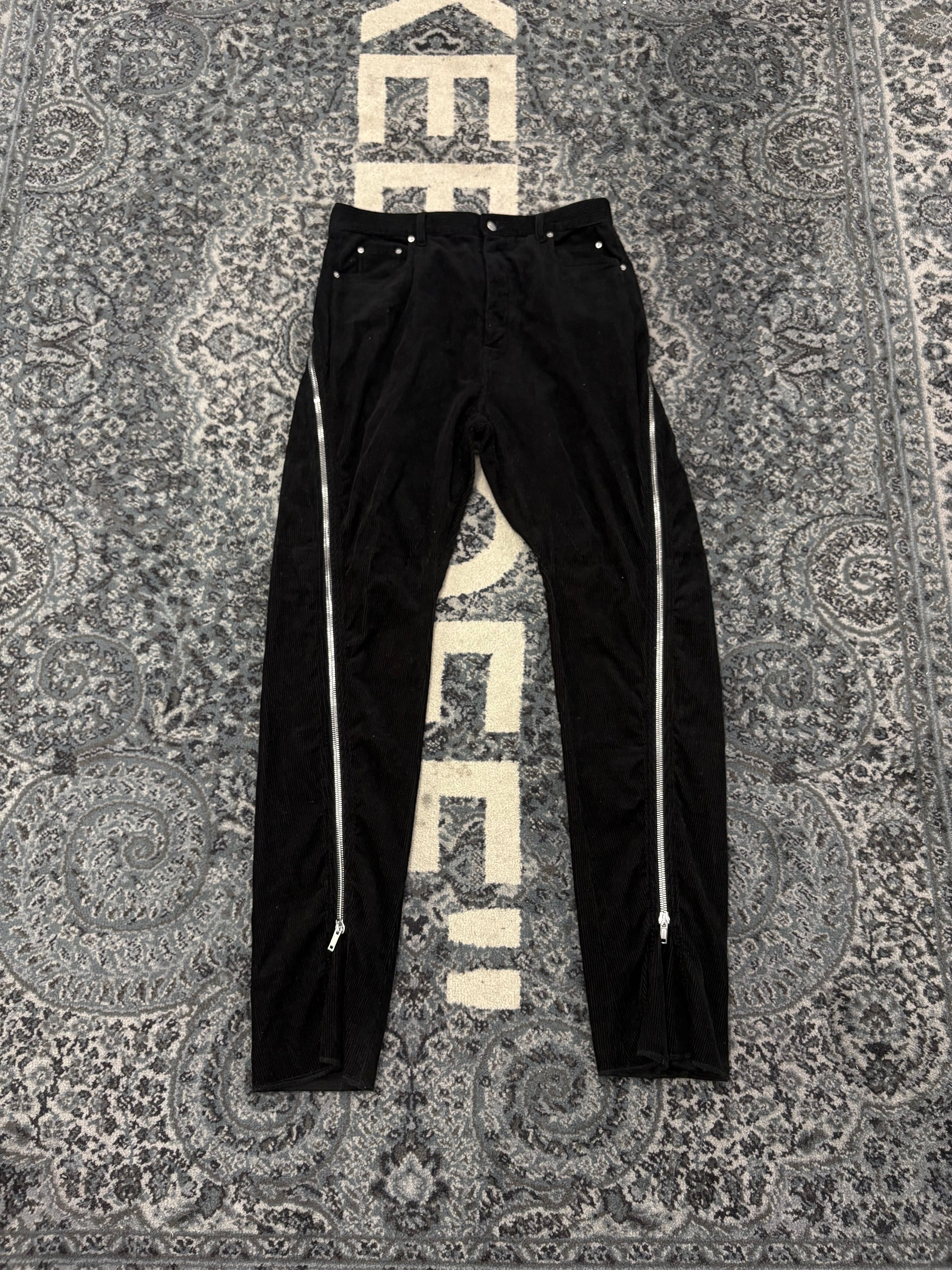 RICK OWENS bolan corduroy jeans 34 U