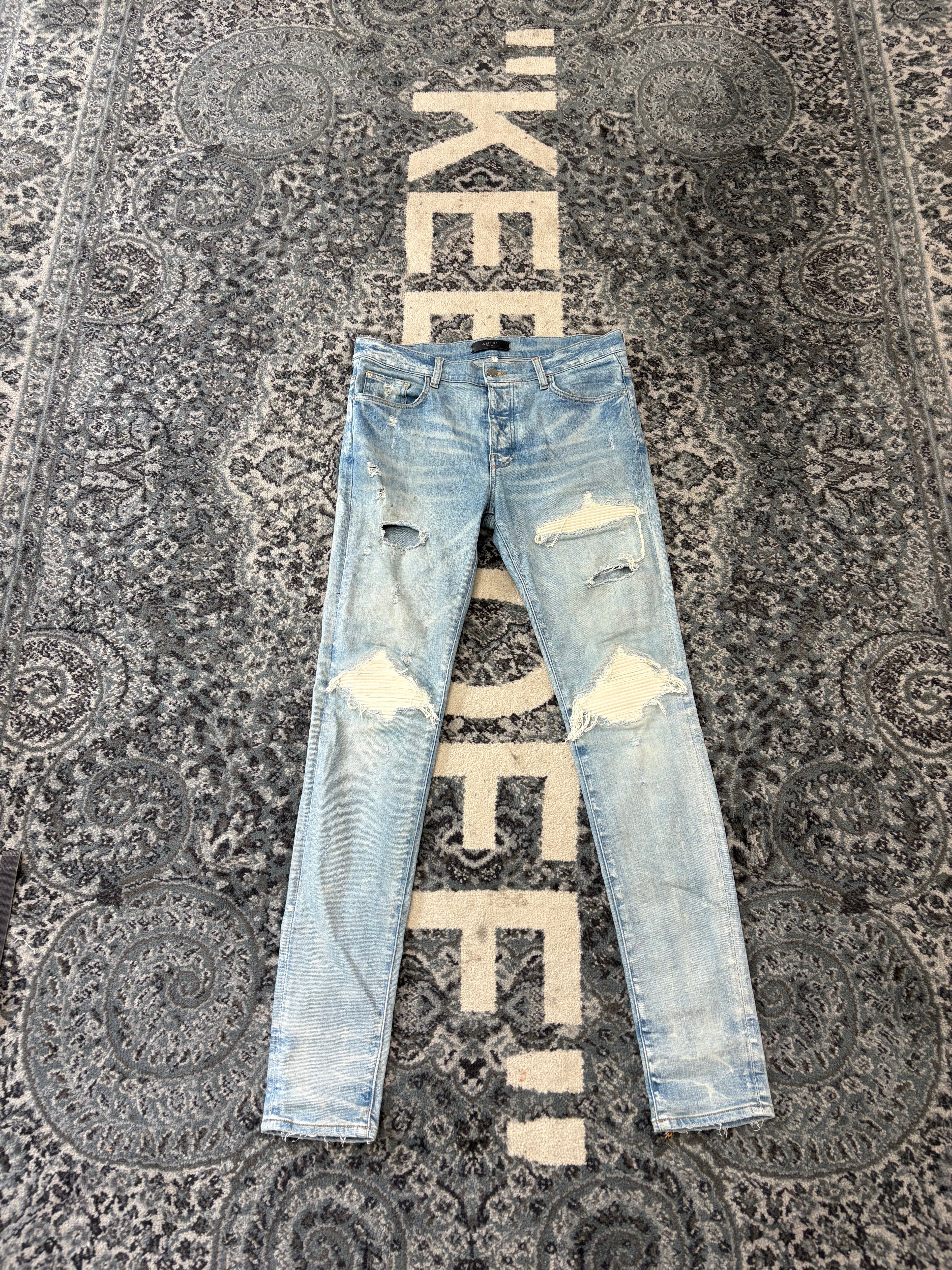 Amiri white MX 1 jeans sz 32 U