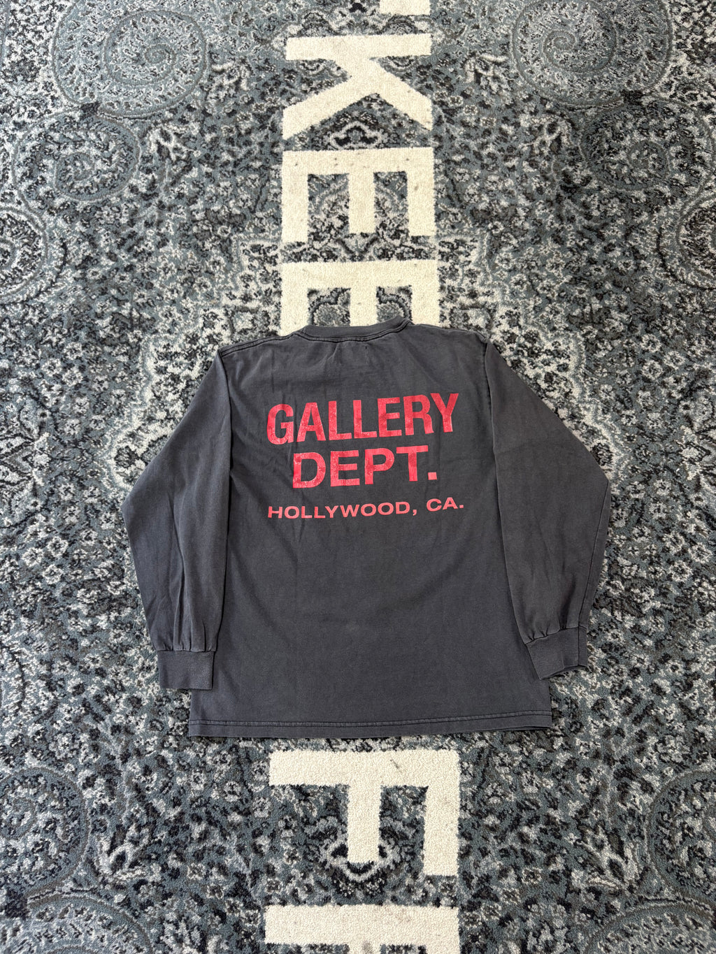 GALLERY DEPT hollywood longsleeve grey S U
