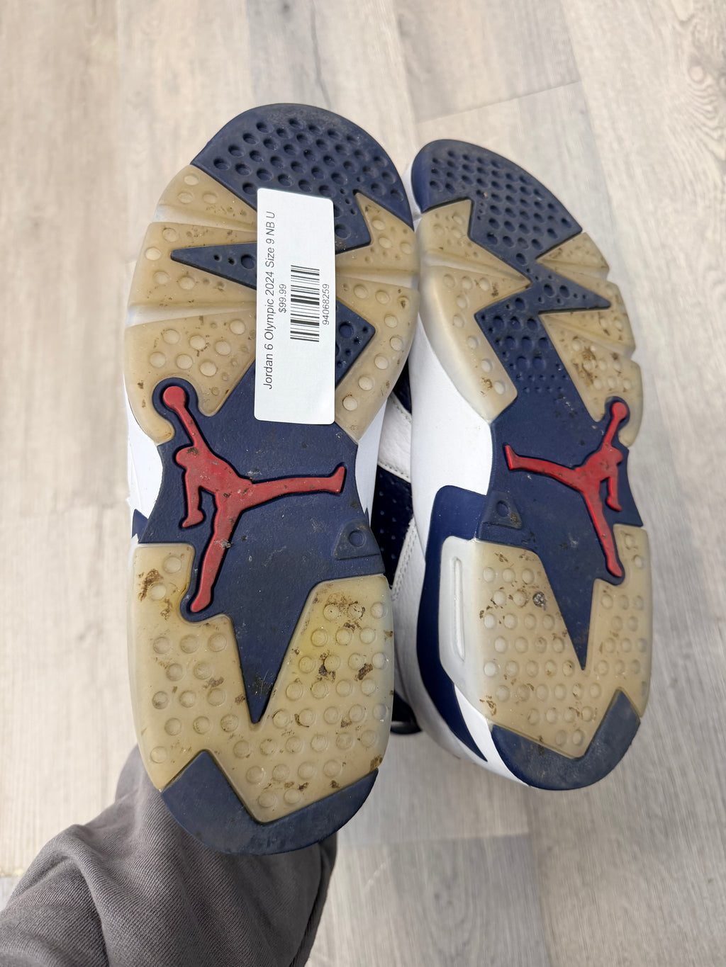 Jordan 6 Olympic 2024 Size 9 NB U