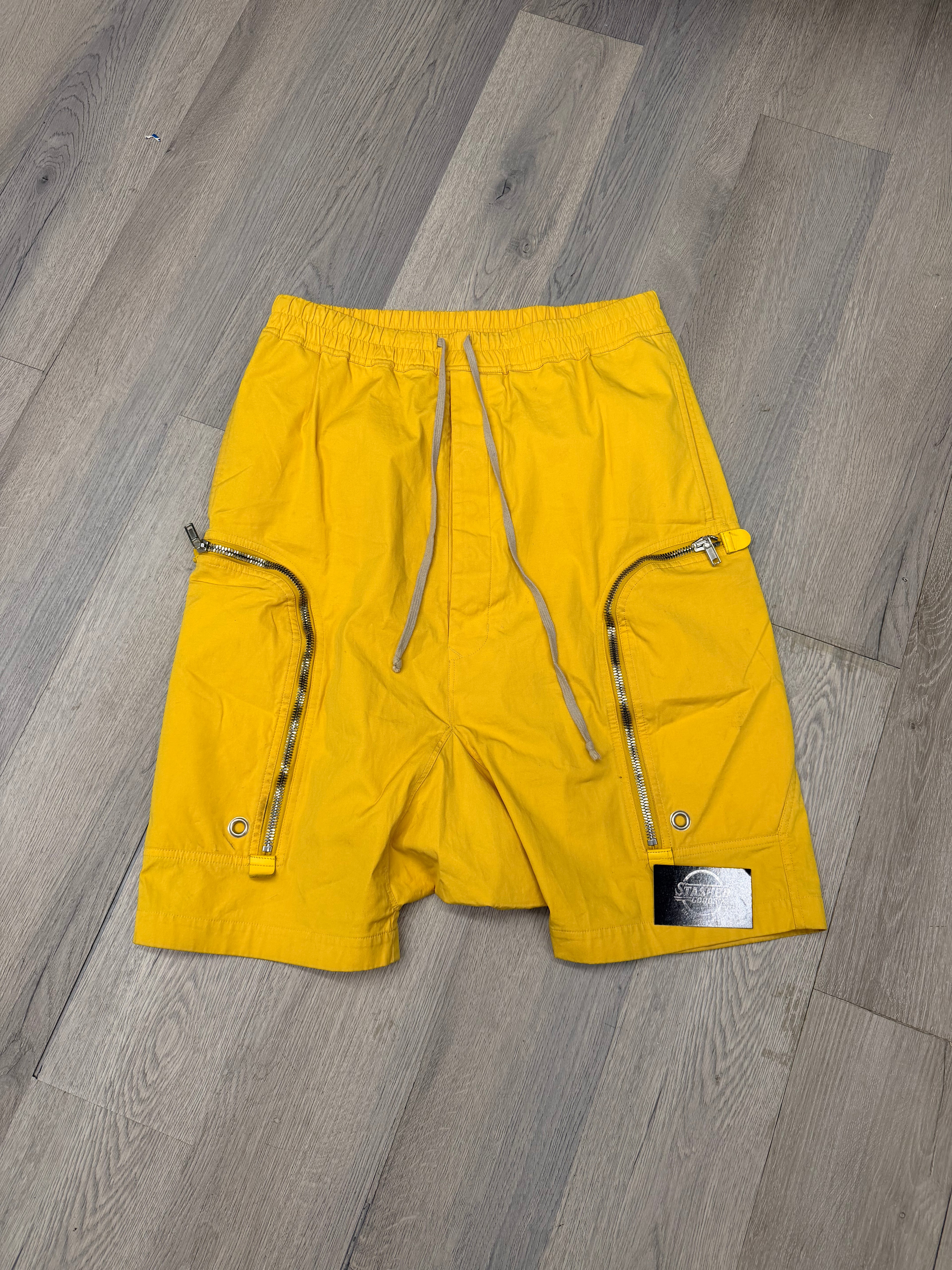 Rick Owens Bauhaus Yellow Shorts Size L U