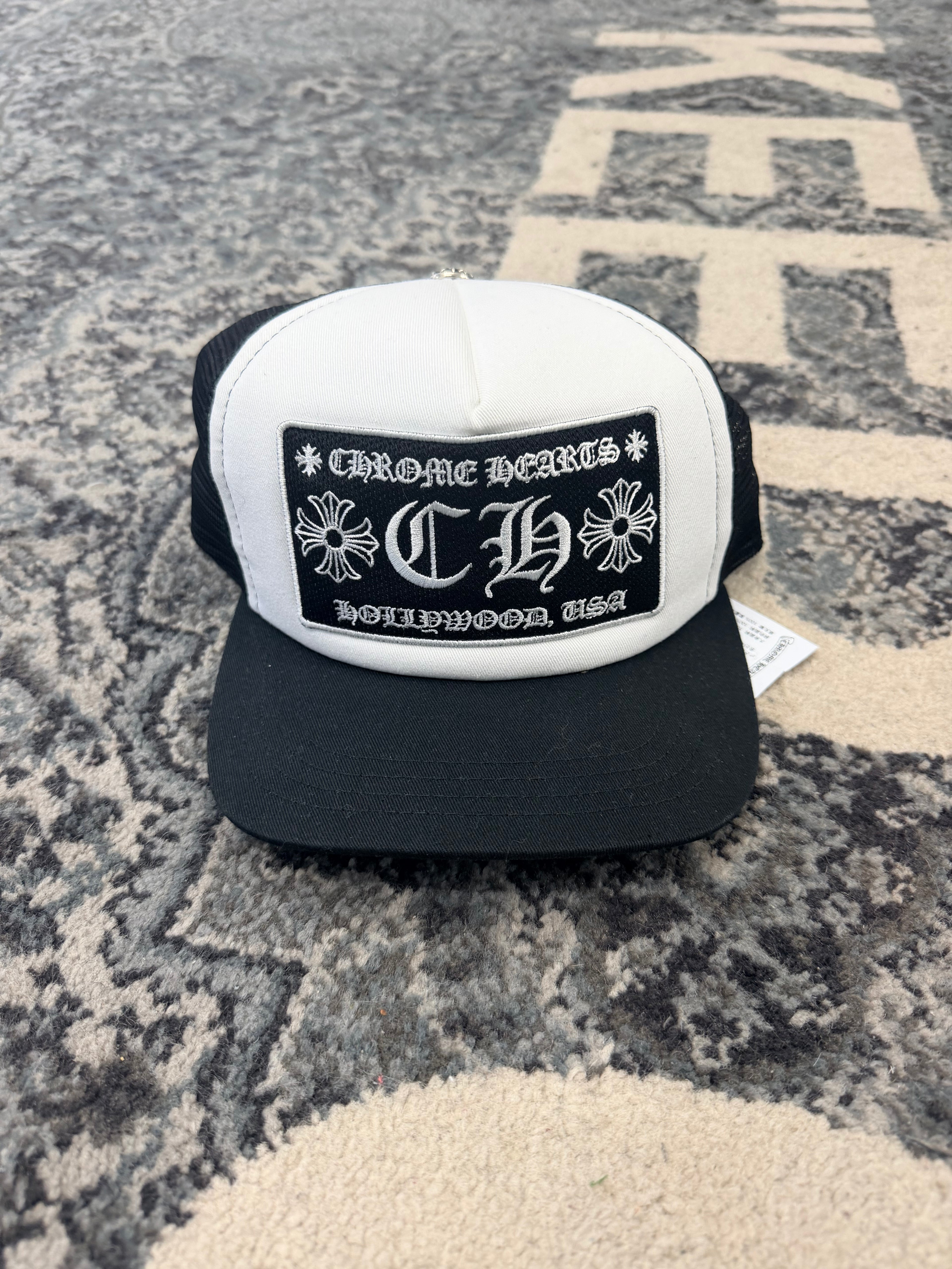 Chrome Hearts Hollywood Trucker Hat DS