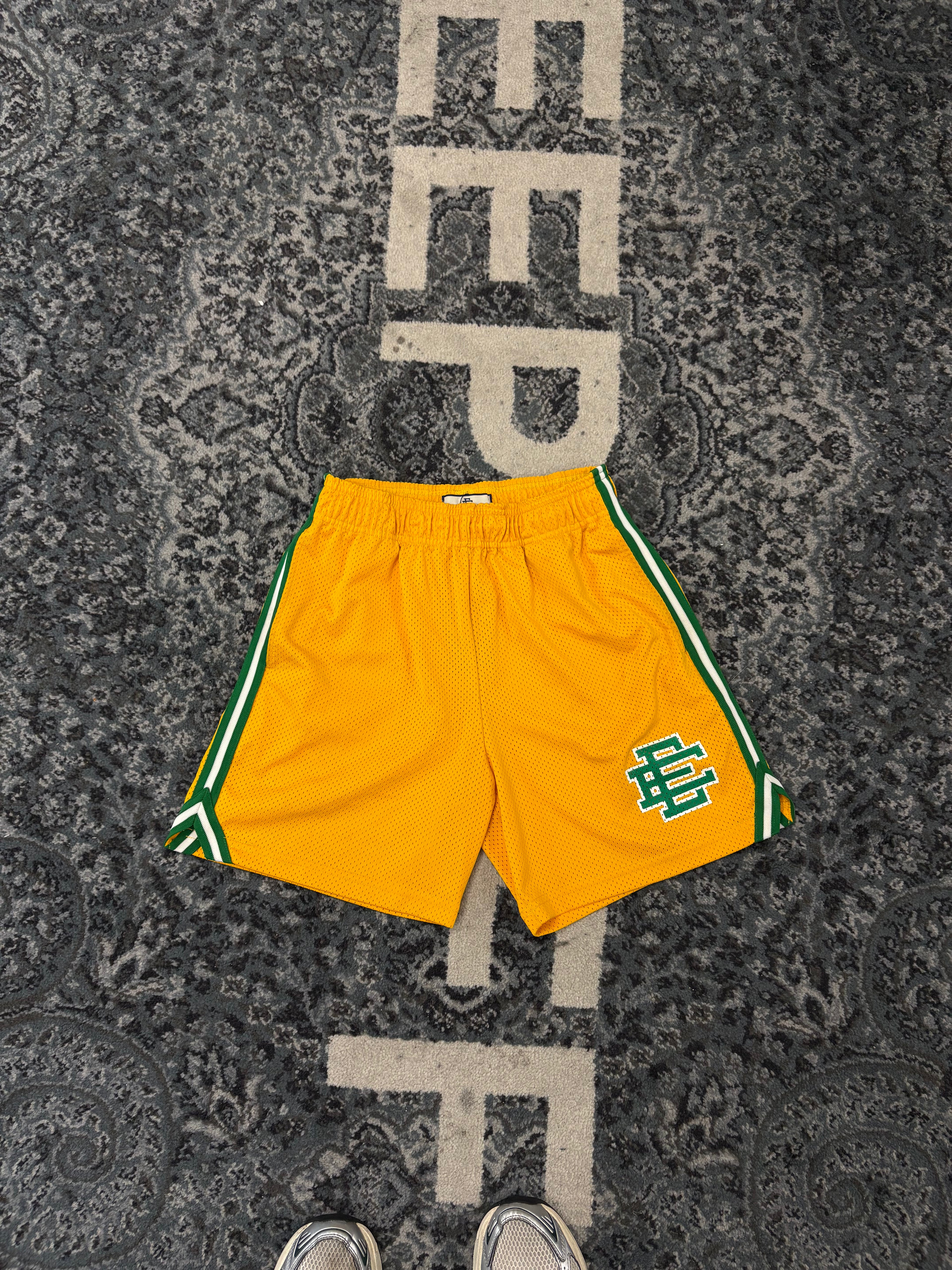 Eric Emanuel V2 Mesh Shorts Brazil Size M U